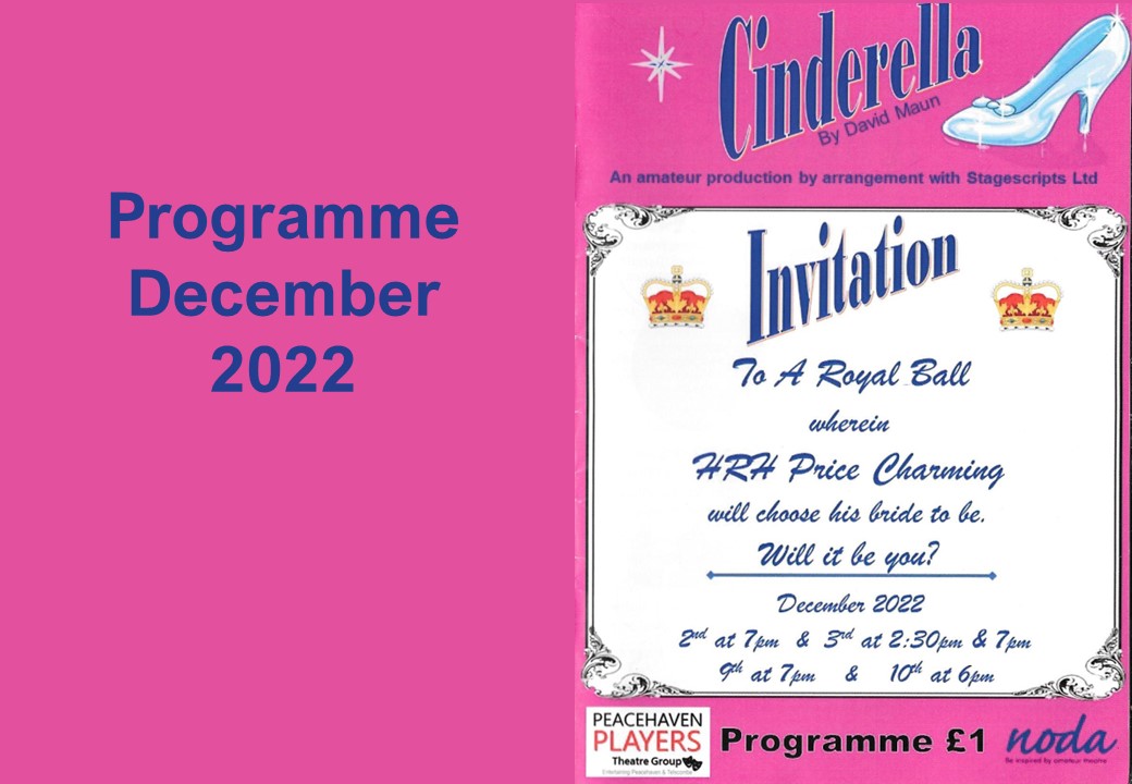 Programme: Cinderella 2022